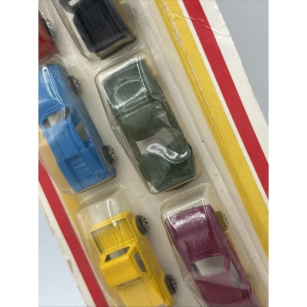 Vintage 1983 Tootsietoy Jam Pac Speedsters 8 Pack Diecast Cars Set Sealed Kmart